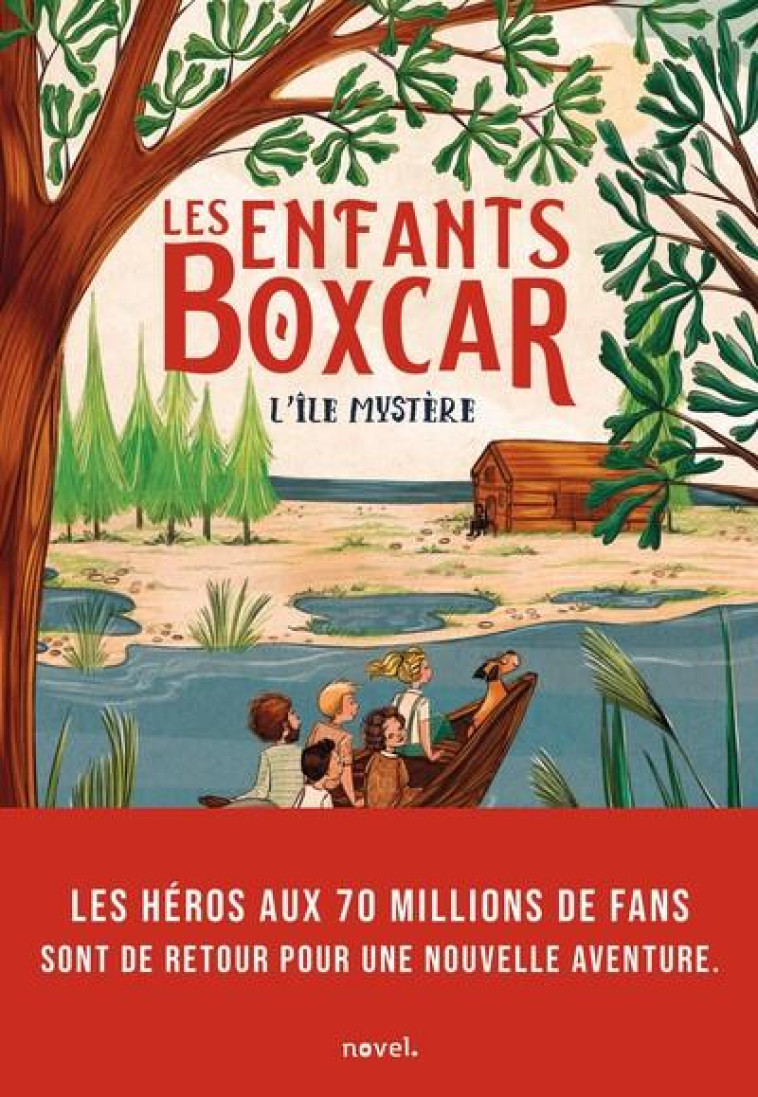 LES ENFANTS BOXCAR T02 L'ILE MYSTERE - WARNER - PLUME APP