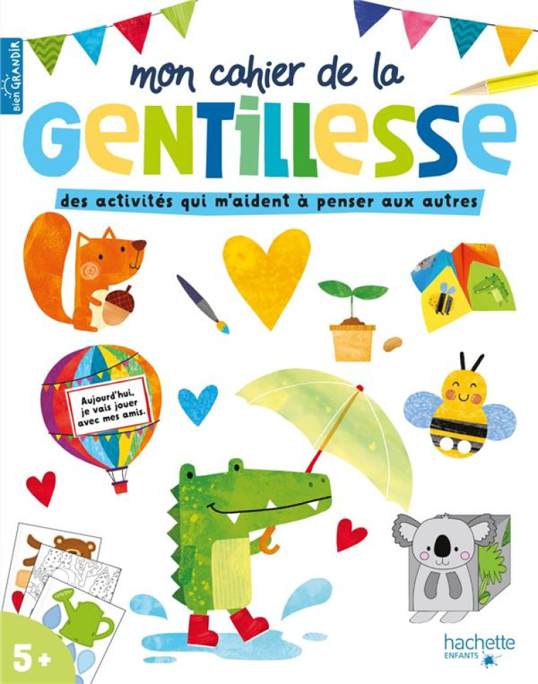 MON CAHIER DE LA GENTILLESSE - SAGAR/TOMBLESON - HACHETTE