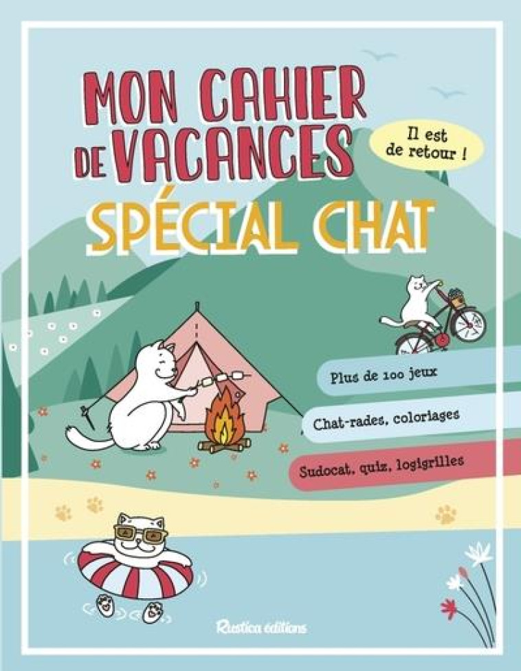 MON CAHIER DE VACANCES SPECIAL CHAT - CAUDAL/MASSON - RUSTICA