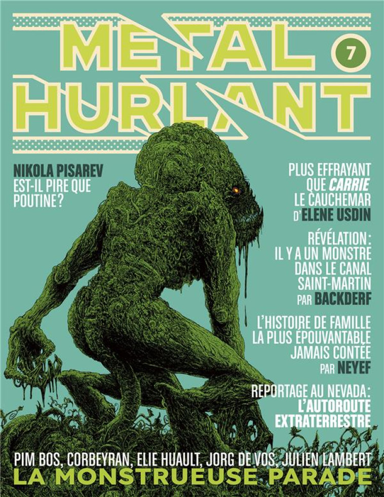 METAL HURLANT N 7 LA MONSTRUEUSE PARADE - COLLECTIF - NC