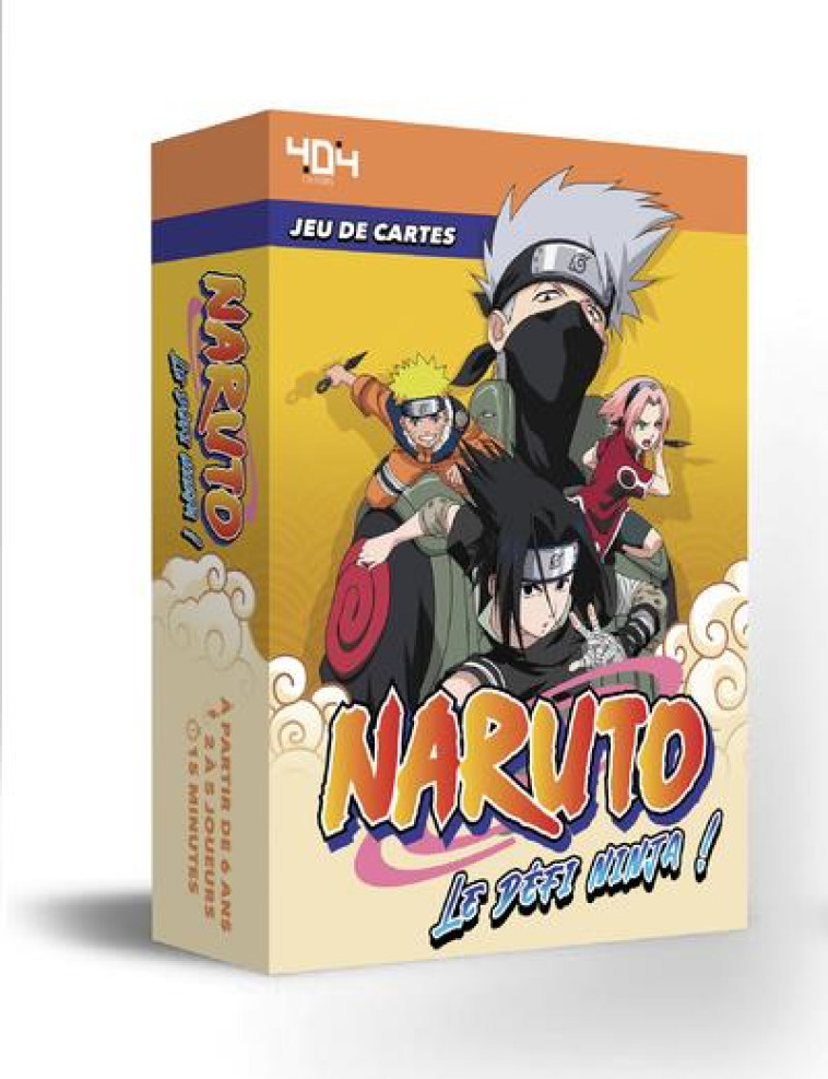 NARUTO LE DEFI NINJA ! JEU DE CARTES - COLLECTIF - NC