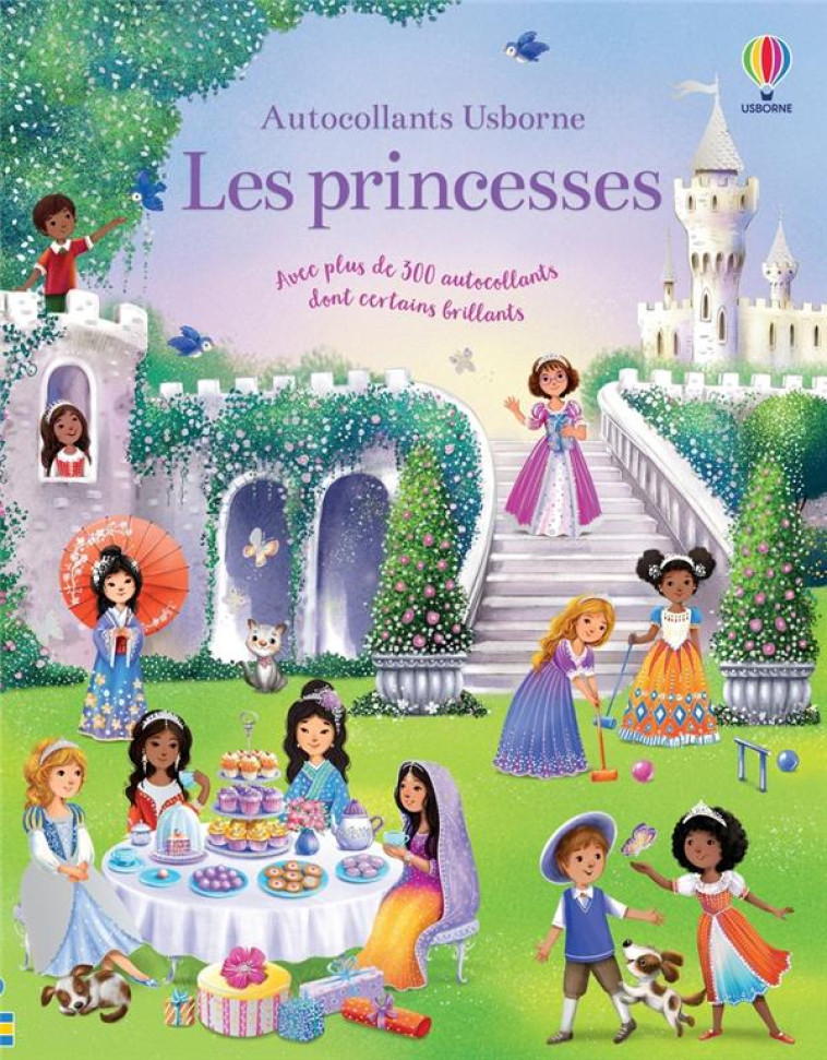 LES PRINCESSES - AUTOCOLLANTS USBORNE - WATT/JARZABEK - NC