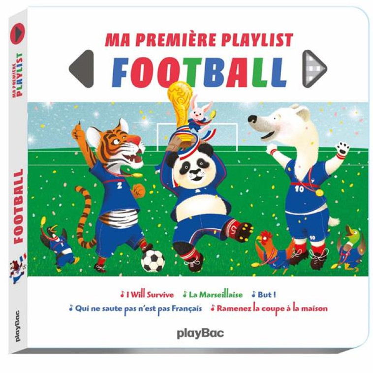 MA PREMIERE PLAYLIST FOOT LIVRE MUSICAL - JALBERT PHILIPPE - PRISMA