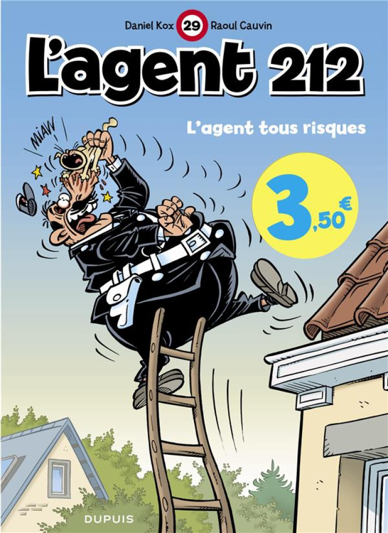 L'AGENT 212 T29 L'AGENT TOUS RISQUES / EDITION SPECIALE, LIMITEE (OPE ETE 2023) - CAUVIN/KOX - DUPUIS