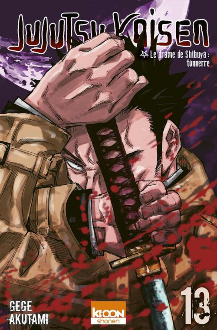 JUJUTSU KAISEN T13 - AKUTAMI GEGE - KI-OON