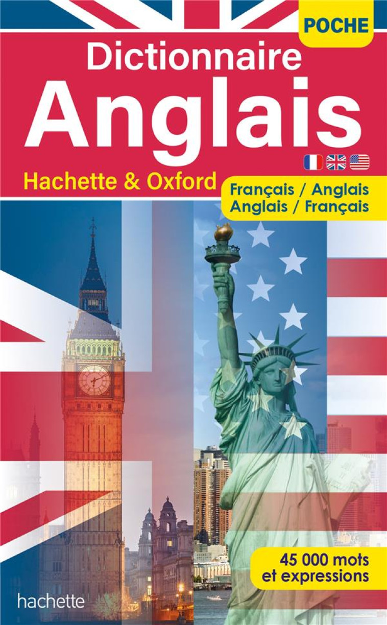 DICTIONNAIRE HACHETTE POCHE ANGLAIS - COLLECTIF - HACHETTE