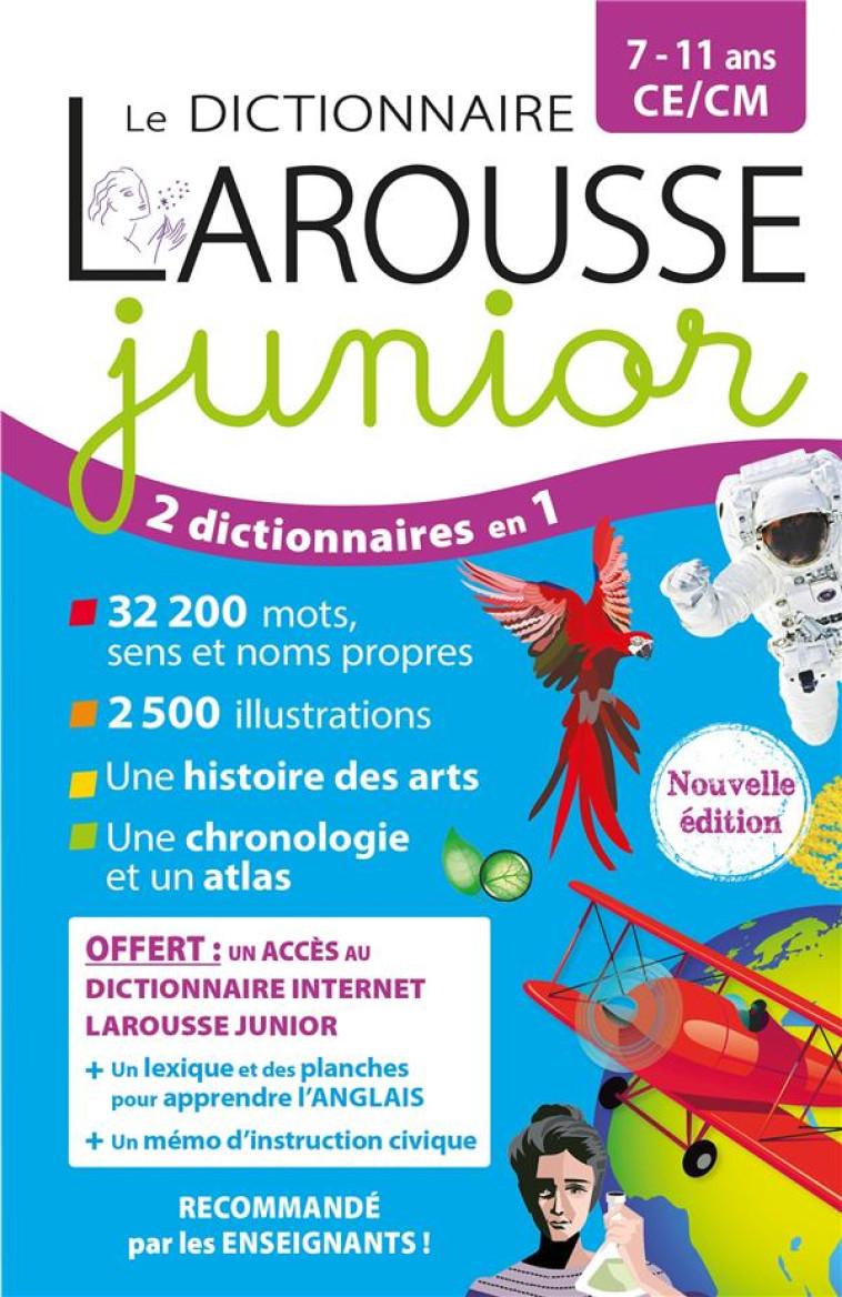 DICTIONNAIRE LAROUSSE JUNIOR ILLUSTRE - COLLECTIF - LAROUSSE