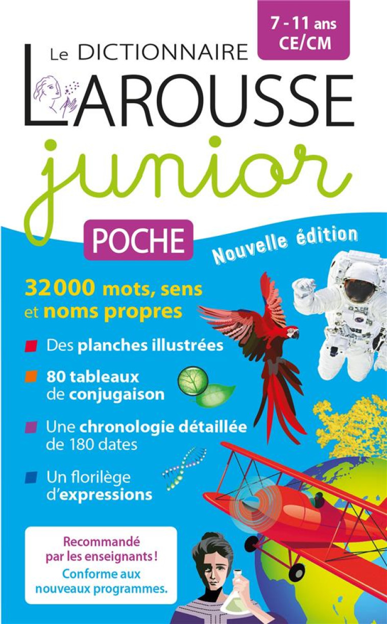 DICTIONNAIRE LAROUSSE JUNIOR POCHE - COLLECTIF - LAROUSSE