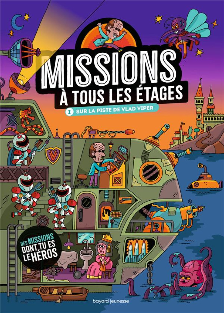 MISSIONS A TOUS LES ETAGES T01 SUR LA PISTE DE VLAD VIPER - MARTIN/SURCOUF - BAYARD JEUNESSE