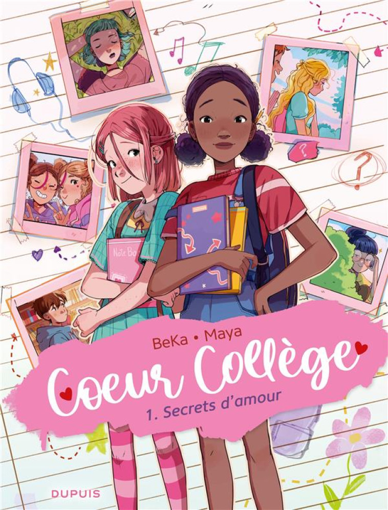 COEUR COLLEGE T01 SECRETS D'AMOUR - BEKA/MAYA - DUPUIS