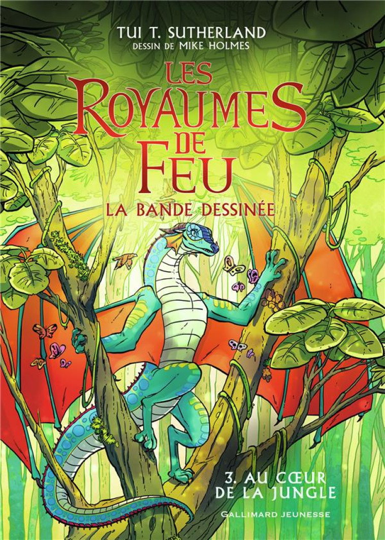 LES ROYAUMES DE FEU T03 AU COEUR DE LA JUNGLE - SUTHERLAND TUI T. - GALLIMARD