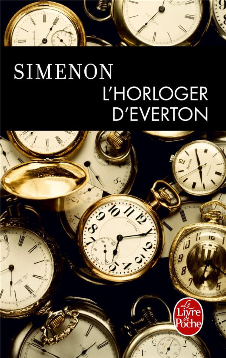 L HORLOGER D'EVERTON - SIMENON GEORGES - LGF/Livre de Poche