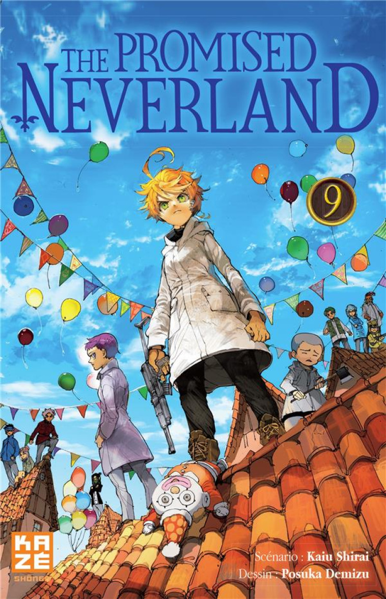 THE PROMISED NEVERLAND T09 - DEMIZU/SHIRAI - KAZE