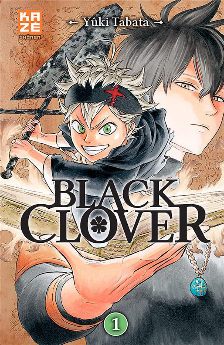 BLACK CLOVER T01 - TABATA YUKI - Kaze Manga