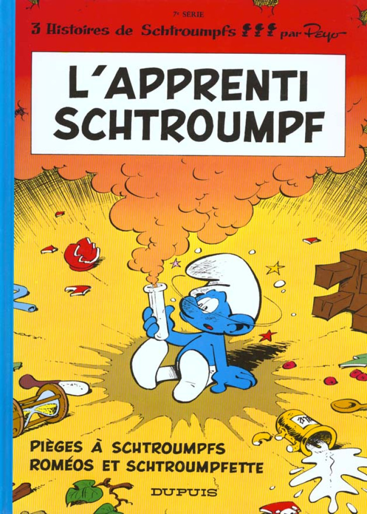 LES SCHTROUMPFS 07 L-APPRENTI SCHTROUMPF - PEYO - DUPUIS