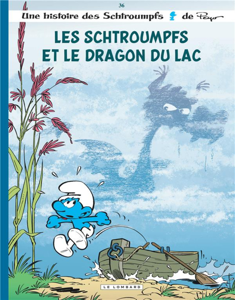 LES SCHTROUMPFS 36 LE DRAGON DU LAC - JOST ALAIN - LOMBARD