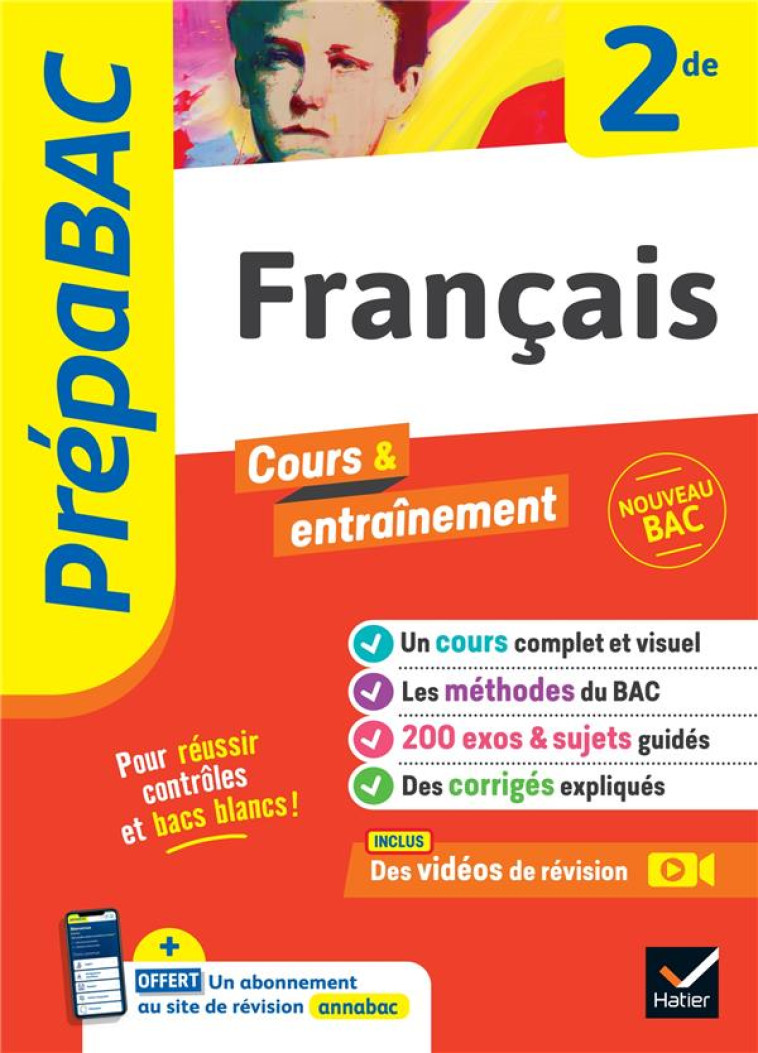 FRANCAIS 2DE ED 2023 - CHARON/DARBEAU/THOOR - HATIER SCOLAIRE