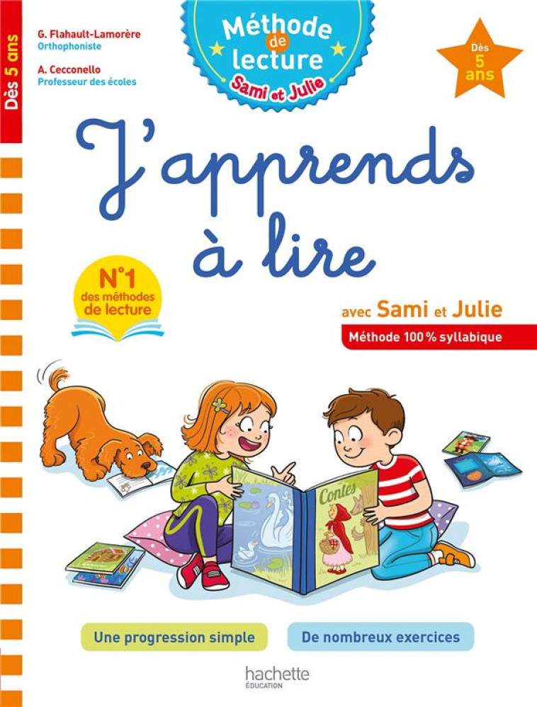 SAMI ET JULIE J-APPRENDS A LIRE DES 5 ANS - CECCONELLO - HACHETTE