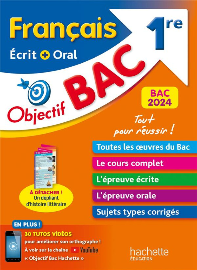 FRANCAIS 1ERES ECRIT ET ORAL 2024 - PINCON/SOURISSE - HACHETTE