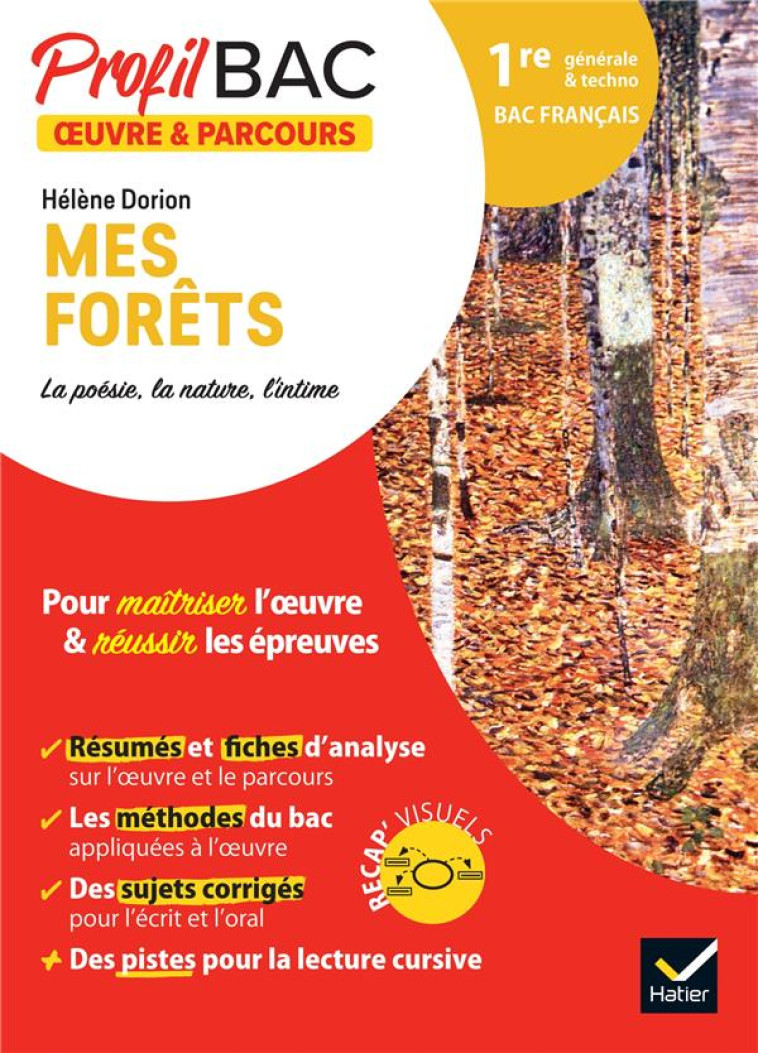 MES FORETS - PROFIL BAC - 1RE GENERALE TECHNO BAC 2024 - DORION HELENE - DIDIER