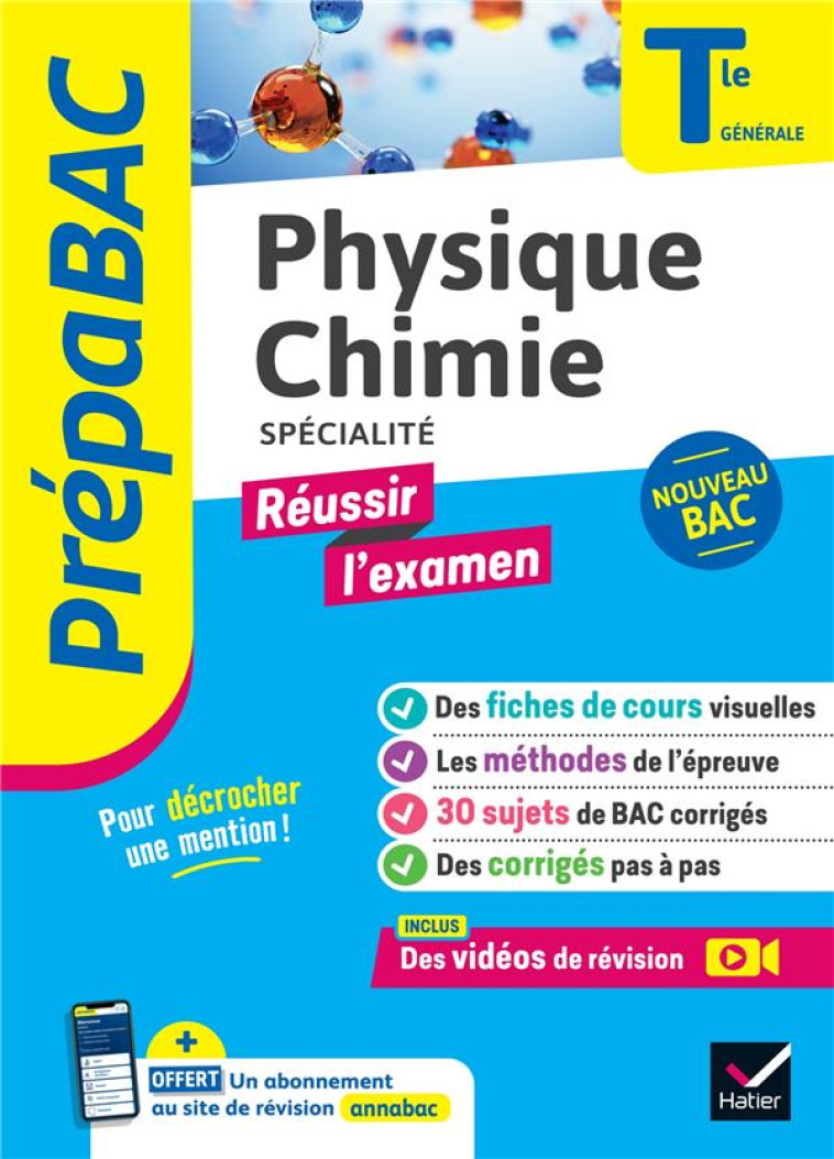 SPECIALITE PHYSIQUE-CHIMIE TLE GENERALE ED 2023 - BENGUIGUI/BROSSARD - HATIER SCOLAIRE