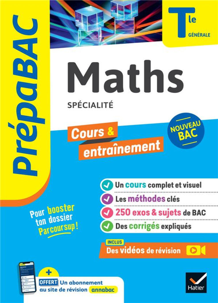 SPECIALITE MATHS TLE GENERALE ED 2023 - ABADIE/DELFAUD/MEYER - HATIER SCOLAIRE