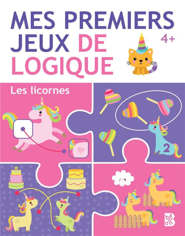 MES PREMIERS JEUX DE LOGIQUE - LES LICORNES - XXX - NC