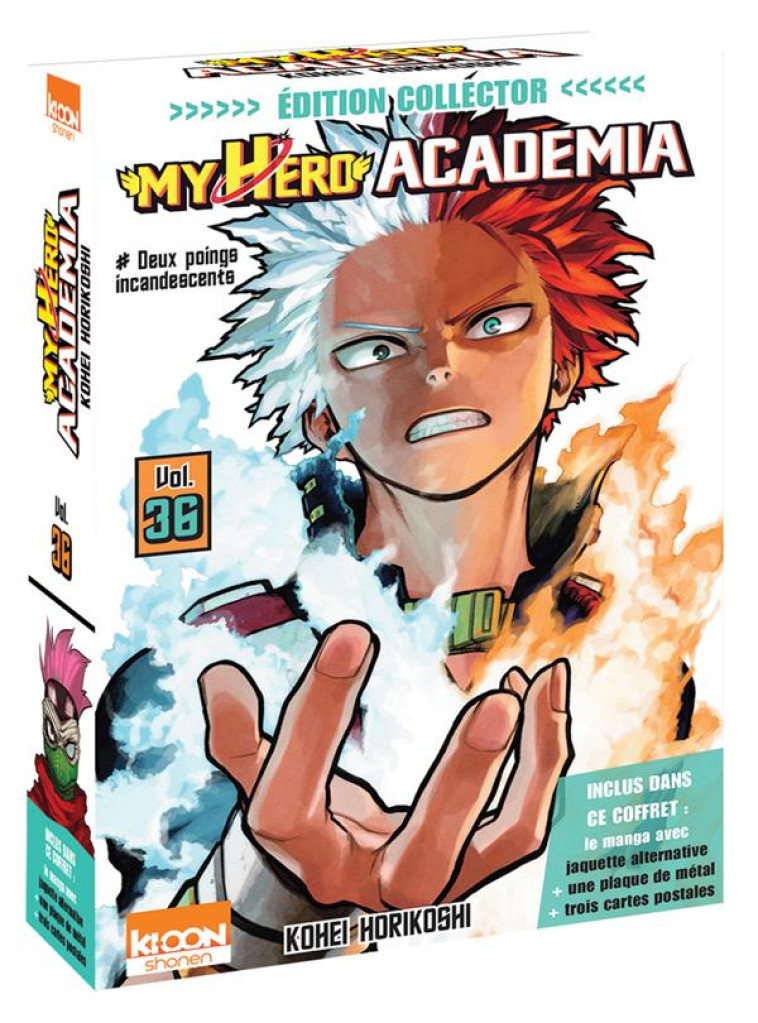 MY HERO ACADEMIA T36 EDITION COLLECTOR - HORIKOSHI KOHEI - KI-OON