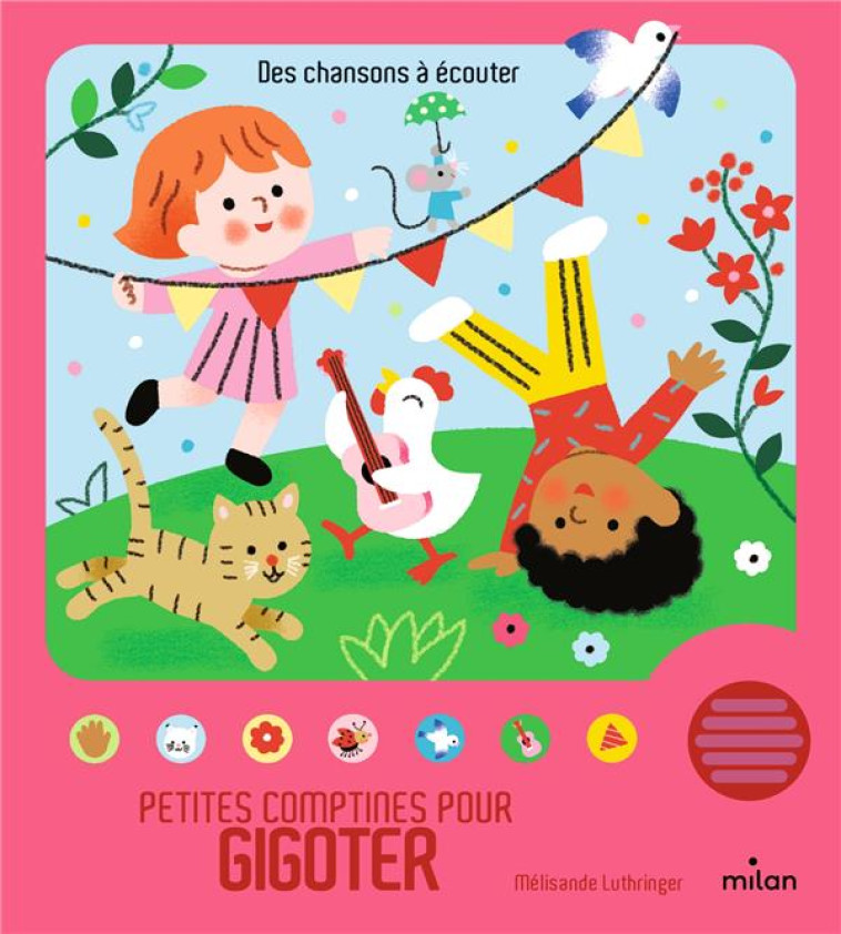 PETITES COMPTINES POUR GIGOTER - LUTHRINGER MELISANDE - MILAN