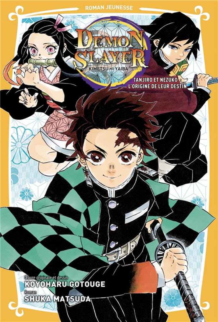 DEMON SLAYER T01 ROMAN - MATSUDA/GOTOUGE - PANINI