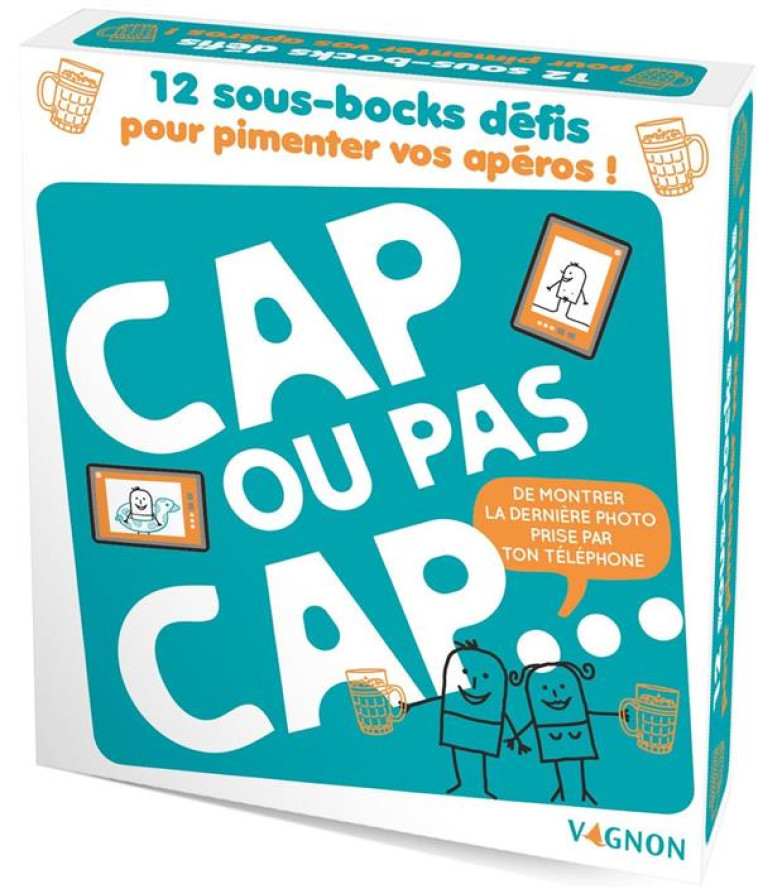 COFFRET SOUS-BOCKS CAP OU PAS CAP ? - VAGNON EDITIONS - NC