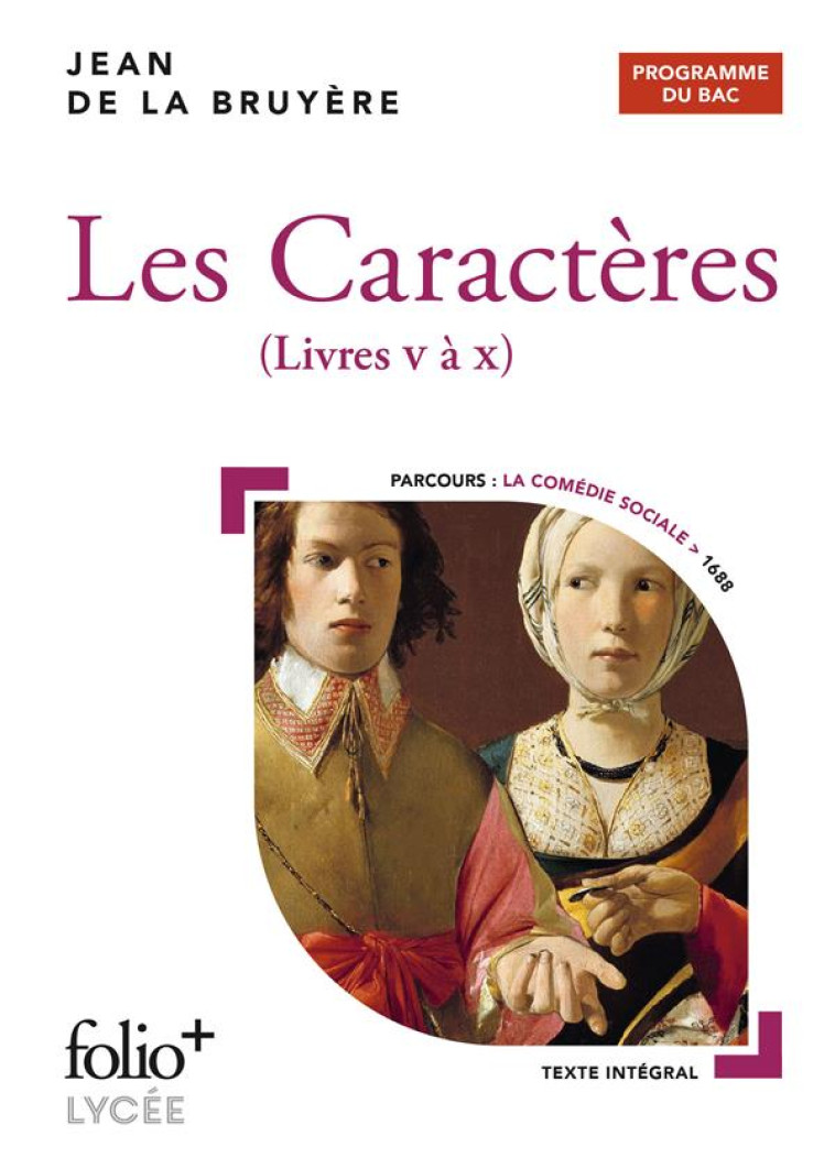 LES CARACTERES LIVRES V A X ED 2022 - LA BRUYERE JEAN DE - GALLIMARD