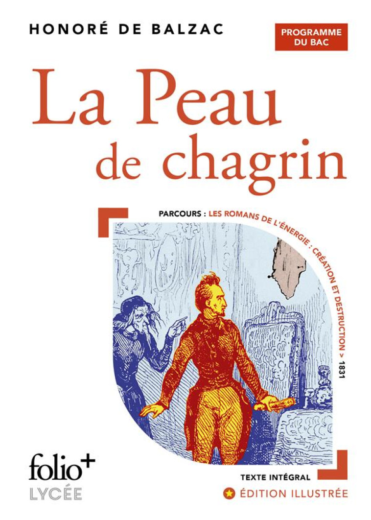 LA PEAU DE CHAGRIN ED 2022 - HONORE DE BALZAC - GALLIMARD