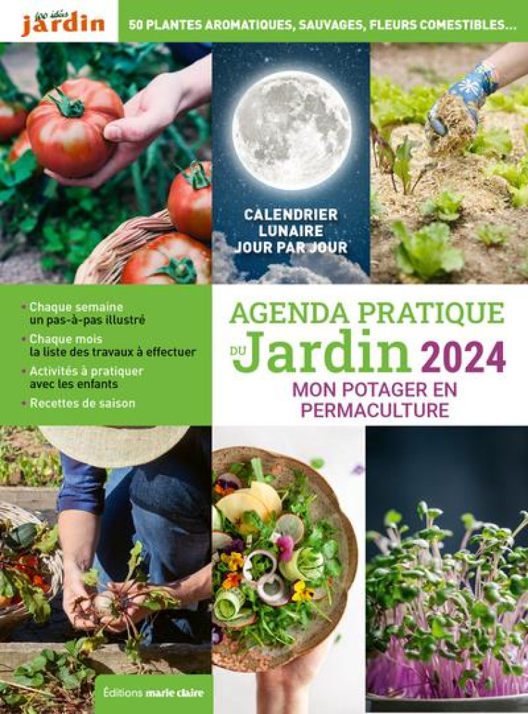 AGENDA PRATIQUE DU JARDIN 2024 - LEFRANCOIS SANDRA - MARIE-CLAIRE