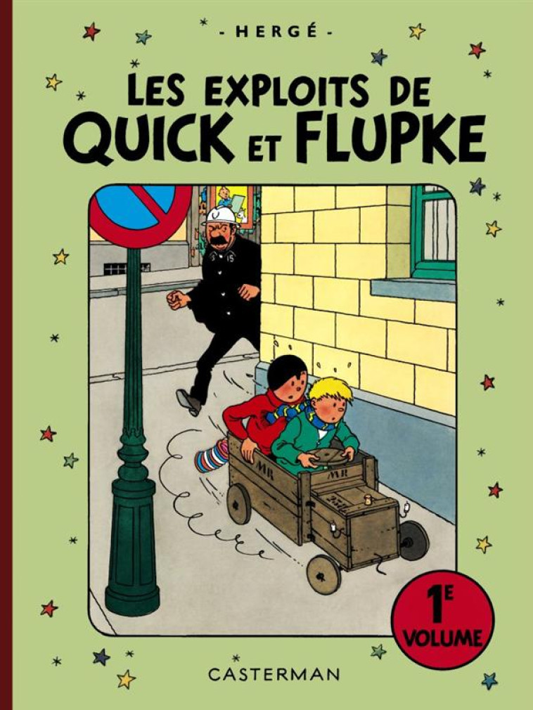 QUICK ET FLUPKE INTEGRALE COULEURS T1 - HERGE - CASTERMAN