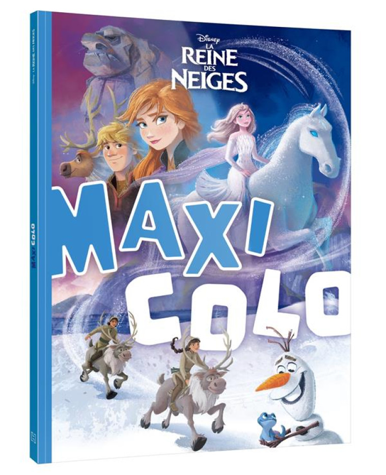 LA REINE DES NEIGES MAXI COLO DISNEY - XXX - HACHETTE