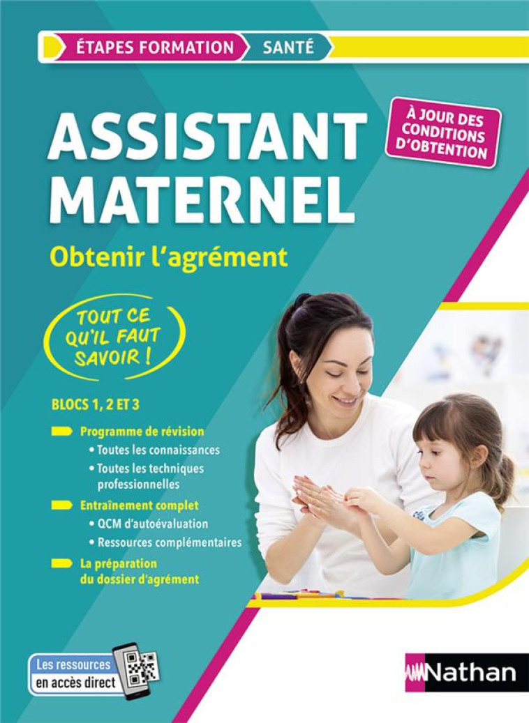 ASSISTANT MATERNEL - LE TOUT-EN-UN - BLOC 1 BLOC 2 BLOC 3 - PREPARATION A L-AGREMENT (EFS) - 2023 - REBIH LOUISA - CLE INTERNAT