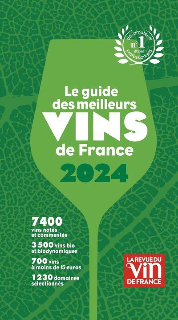 LE GUIDE DES MEILLEURS VIN DE FRANCE 2024 - POUSSIER/POELS - MARIE-CLAIRE