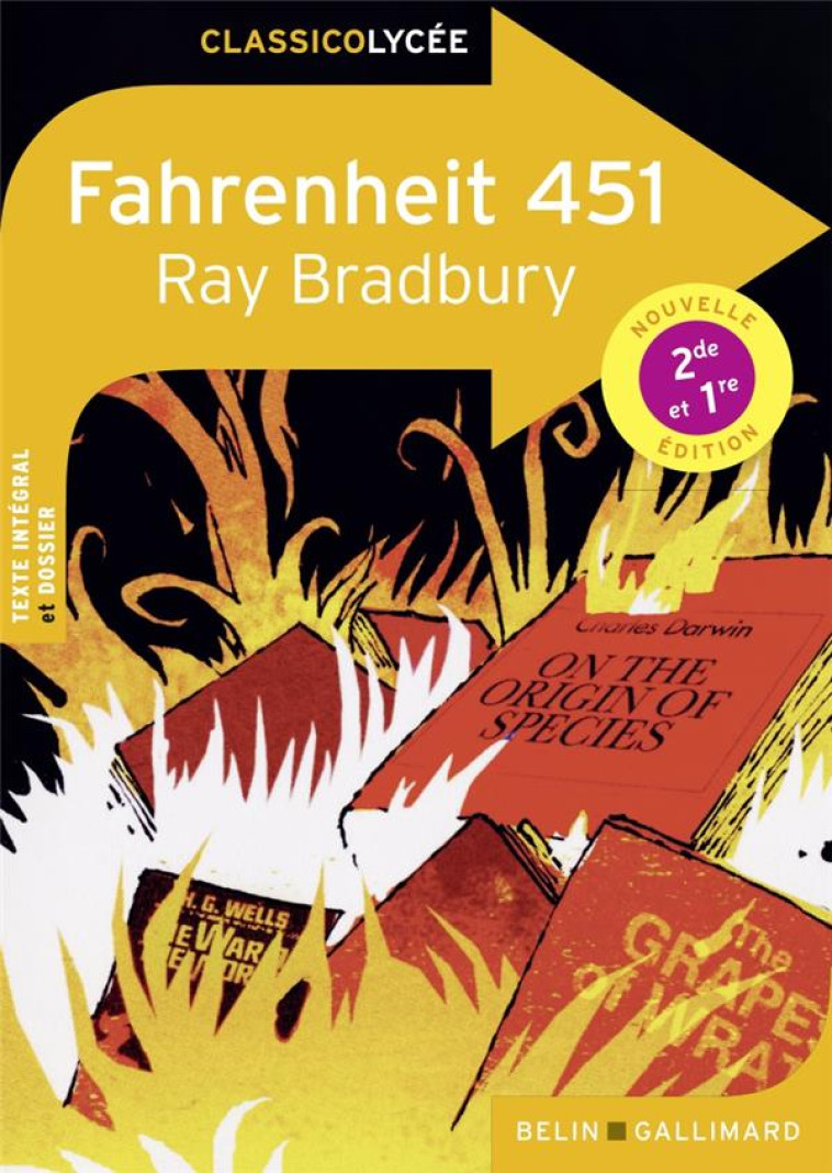 FAHRENHEIT 451 - BRADBURY - BELIN