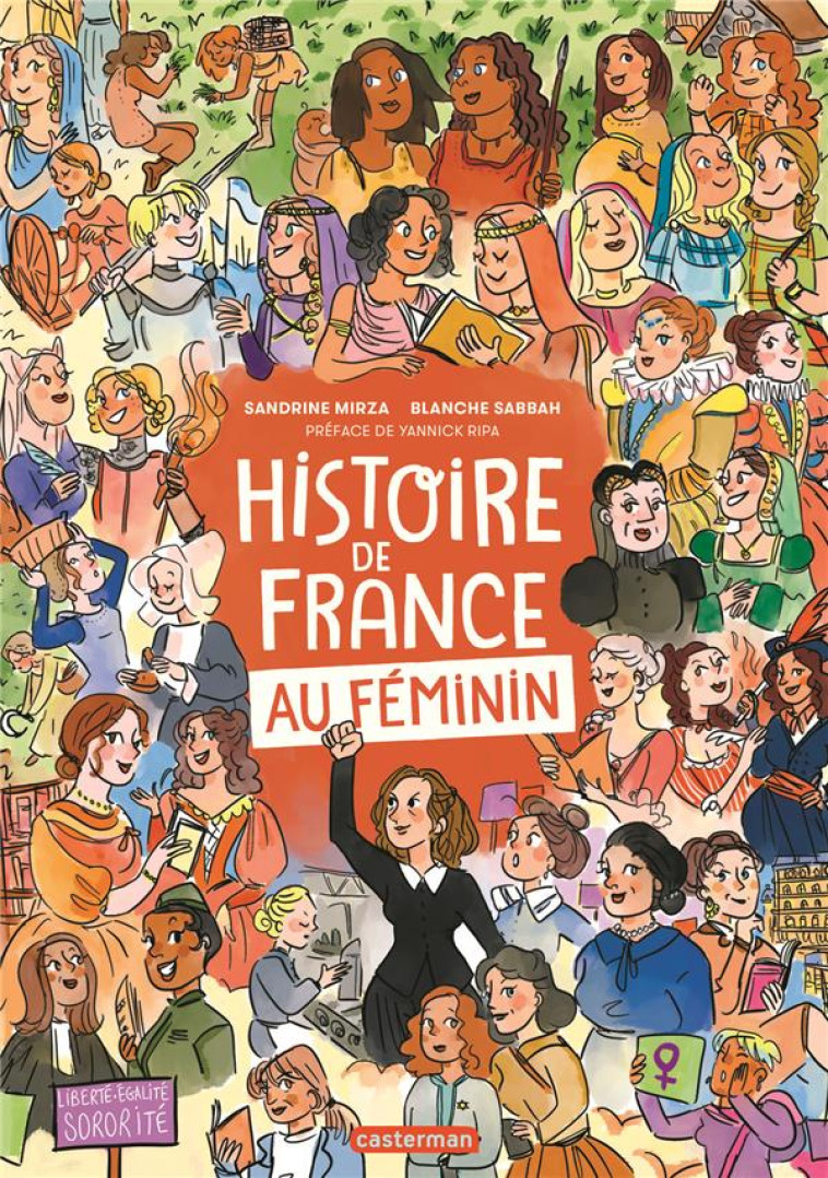 L-HISTOIRE DE FRANCE AU FEMININ EN BD - MIRZA - CASTERMAN