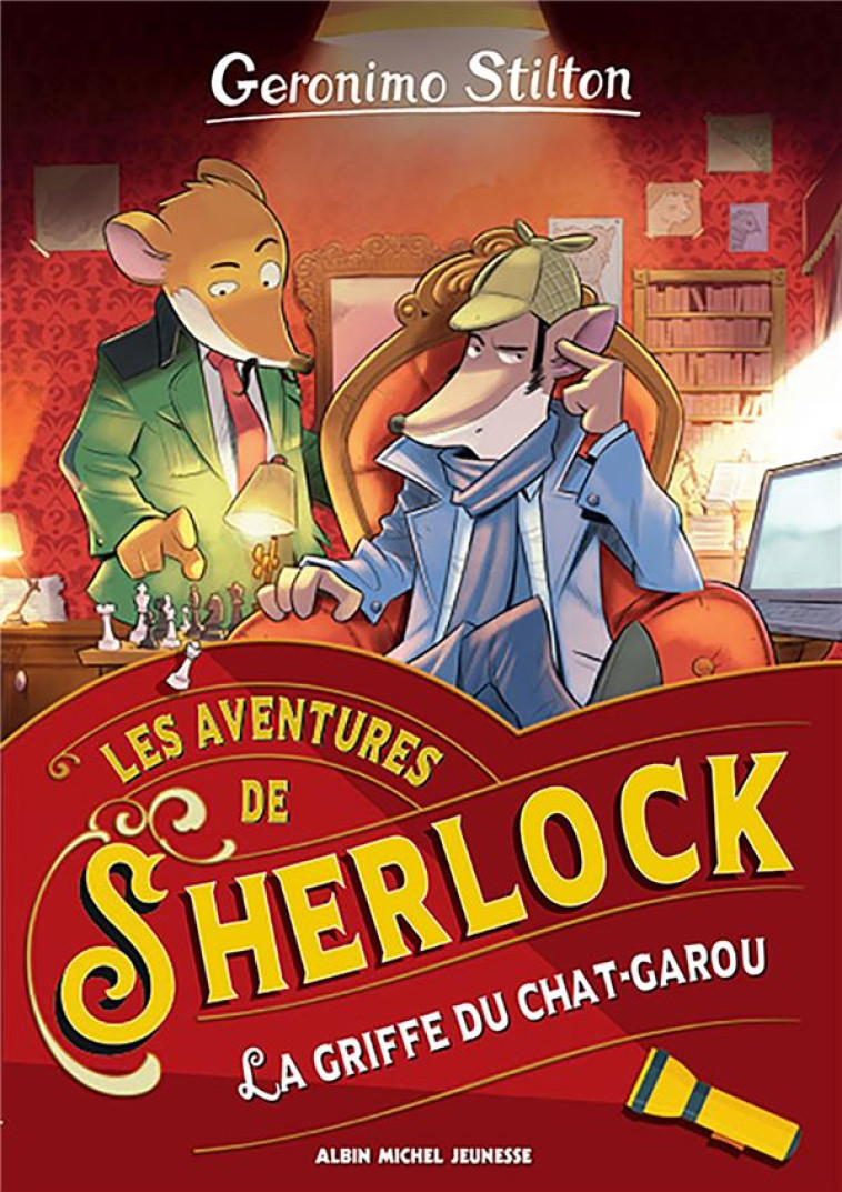 LES AVENTURES DE SHERLOCK T04 LA GRIFFE DU CHAT - STILTON GERONIMO - ALBIN MICHEL