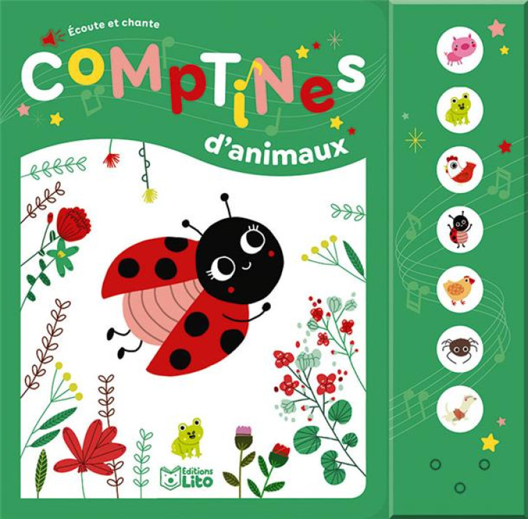 COMPTINES D-ANIMAUX - GARRAUD - LITO