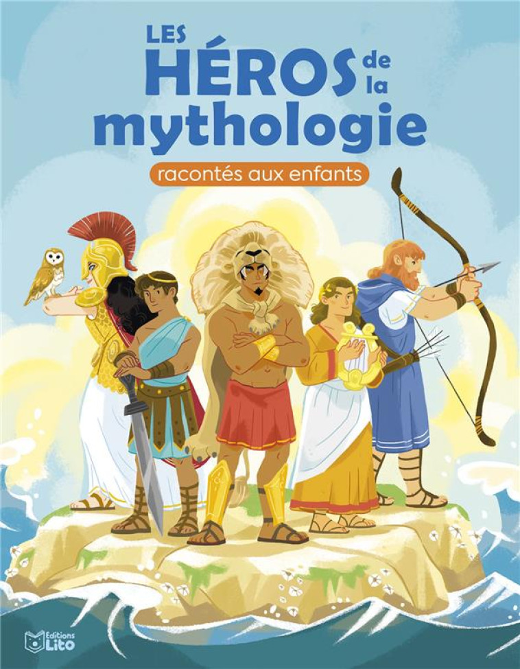 LES HEROS DE LA  MYTHOLOGIE RACONTES AUX ENFANTS - VALLAGEAS - LITO