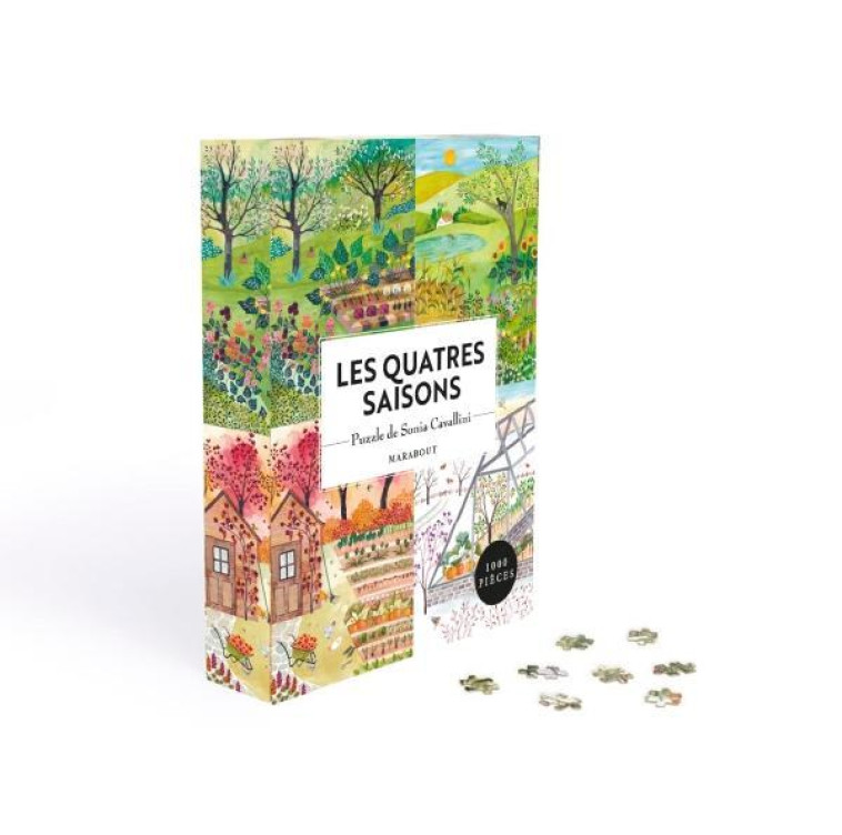 PUZZLE - LES QUATRE SAISONS - CAVALLINI - NC