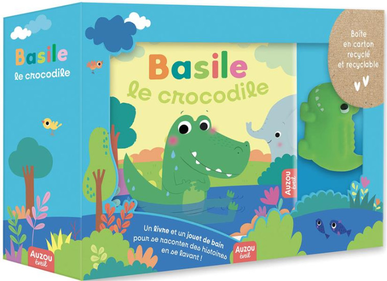 BASILE LE CROCODILE - MARTINEZ SIGRID - PHILIPPE AUZOU