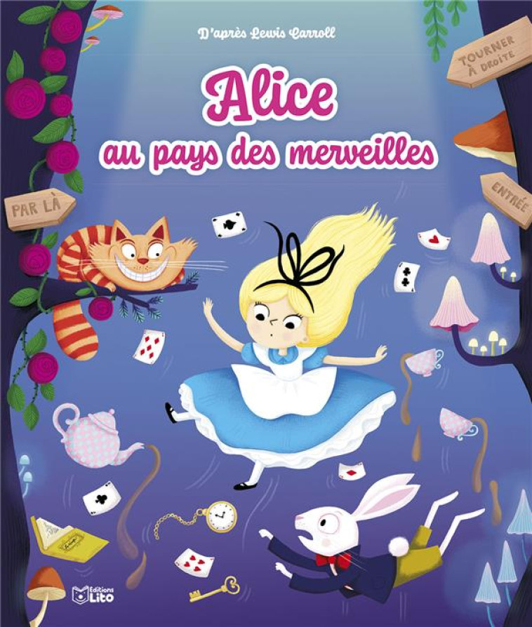 ALICE AUX PAYS DES MERVEILLES - LEWIS CARROLL - LITO