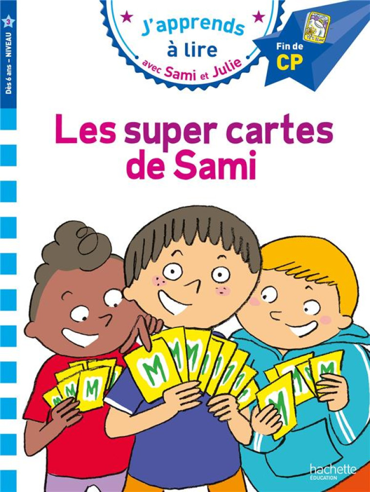 LES SUPER CARTES DE SAMI CP NIVEAU 3 - MASSONAUD EMMANUELLE - HACHETTE