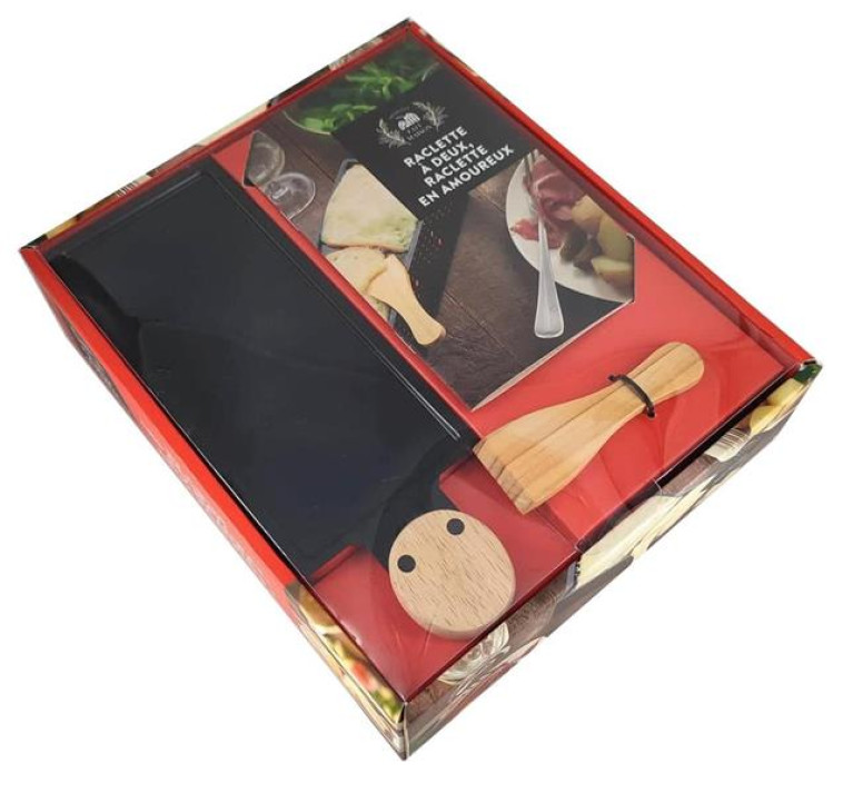 COFFRET RACLETTE A DEUX, RACLETTE EN AMOURE UX - NOUVELLE EDITION - XXX - HACHETTE