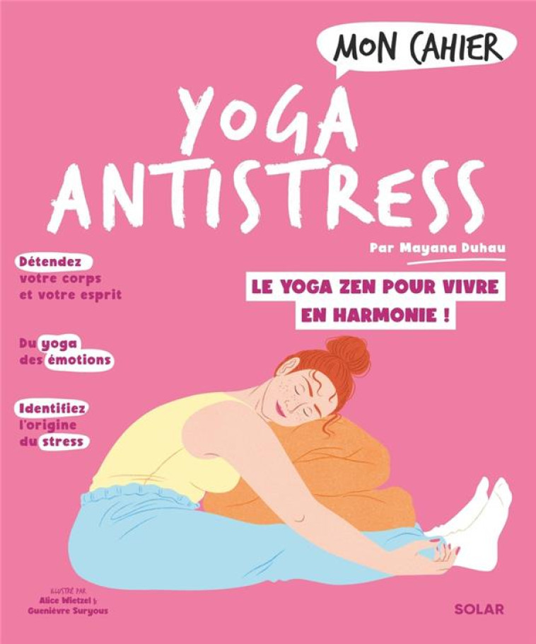 MON CAHIER YOGA ANTI-STRESS - DUHAU MAYANA - SOLAR