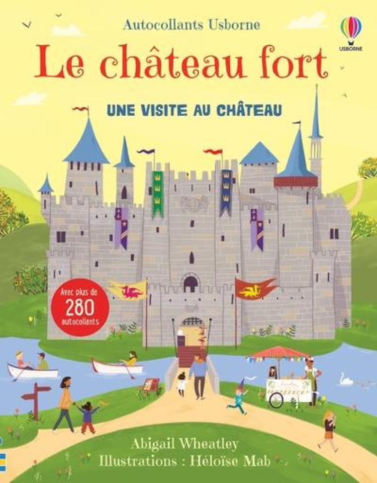 LE CHATEAU FORT - AUTOCOLLANTS USBORNE - WHEATLEY/MAB - NC